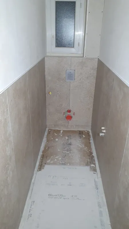 Rénovation de salle de bain, Nancy, SL Maçonnerie