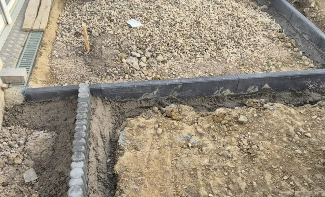Aménagement d'une terrasse avec du vrai gazon à Nancy par SL Maçonnerie, Nancy, SL Maçonnerie